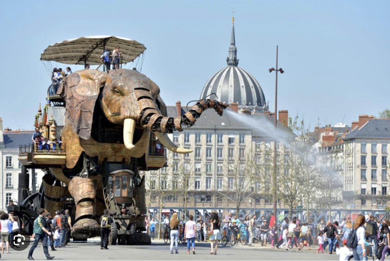 Ferienwohnung La Ptite Madeleine Nantes Exterior foto